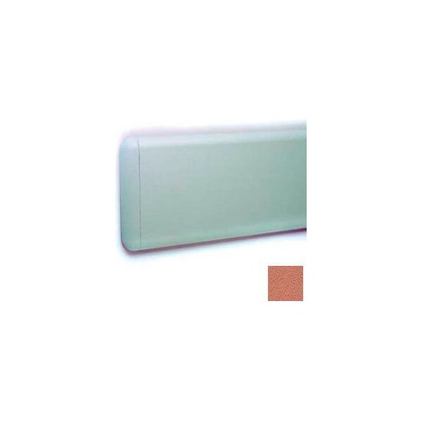 Pawling Wall Guard W/Rounded Top & Bottom Edges, Aluminum Retainer, 7-3/4"H x 12'L, Ginger Spice WG-8-12-359 - main